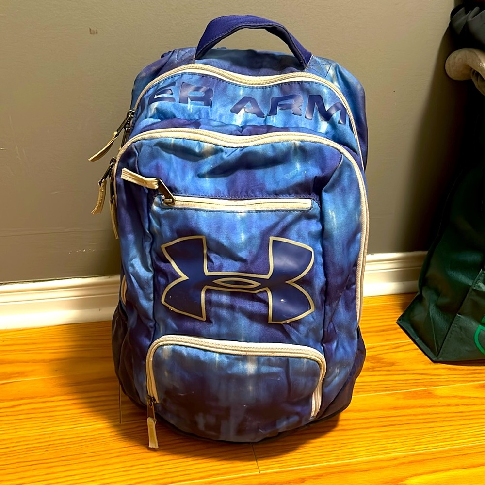 Blue elementary school backpack